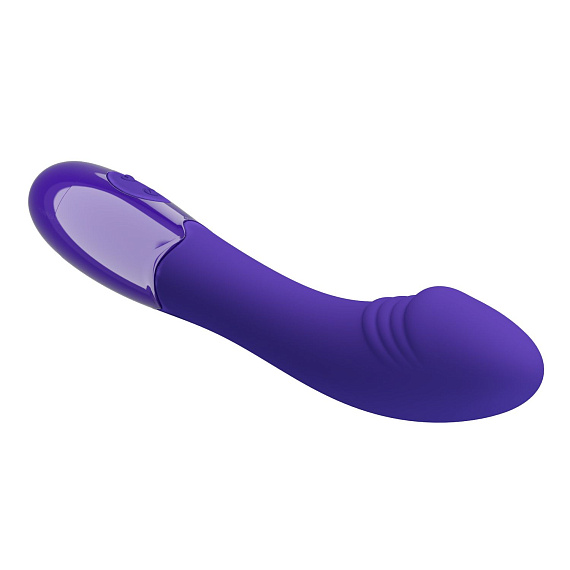 Фиолетовый вибростимулятор Elemetal-Youth - 19,3 см. от Intimcat