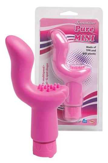 Розовый вибромассажер для G - точки  (Dream Toys 20022)