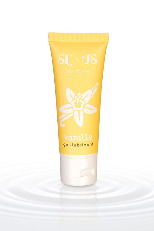 Гель-лубрикант на водной основе с ароматом ванили Silk Touch Vanilla - 50 мл. - 