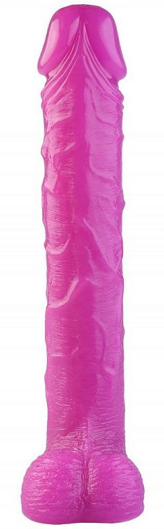 Розовый фаллоимитатор-гигант - 51 см. от Intimcat