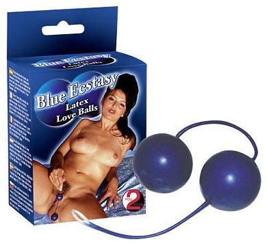 Вагинальные шарики Blue Ecstasy