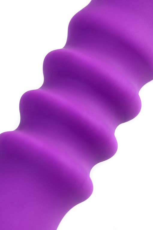 Фиолетовый анальный фаллоимитатор Drilly - 14 см. - фото 9