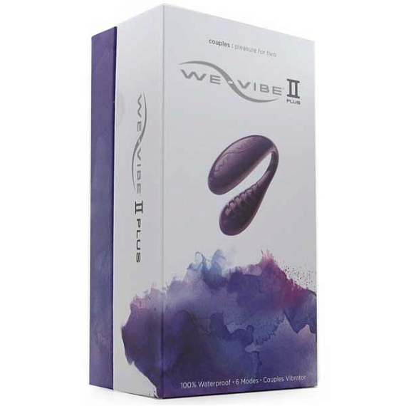 Фиолетовый вибратор WE-VIBE-II Plus Purple We-vibe