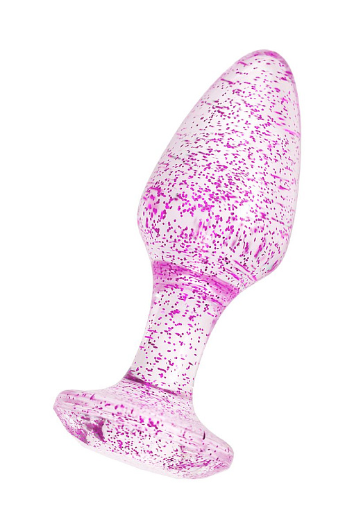 Фиолетовая акриловая анальная втулка - 8 см. от Intimcat