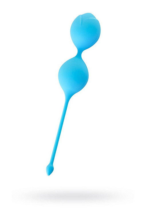 Голубые вагинальные шарики Toyfa A-toys - силикон