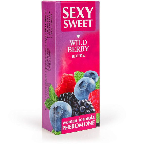 Парфюмированное средство для тела с феромонами Sexy Sweet с ароматом лесных ягод - 10 мл. от Intimcat