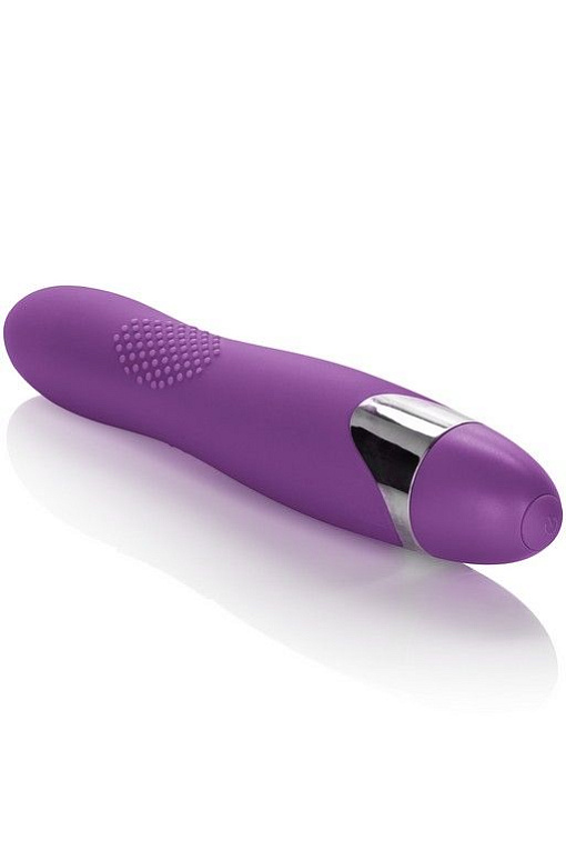 Фиолетовый вибромассажер Amp it Up! 7-Function Silicone Massager - 14 см. - фото 6