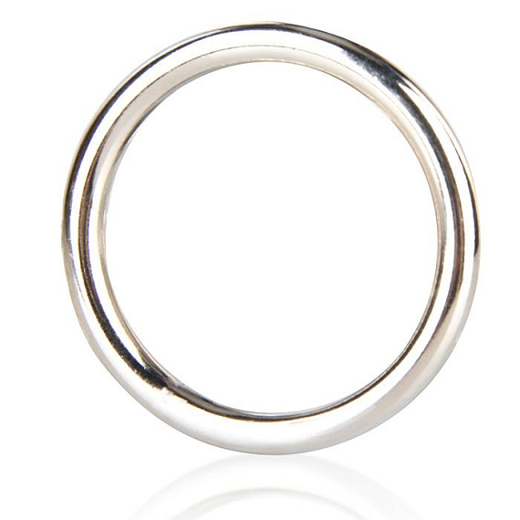Стальное эрекционное кольцо STEEL COCK RING - 4.8 см. - металл