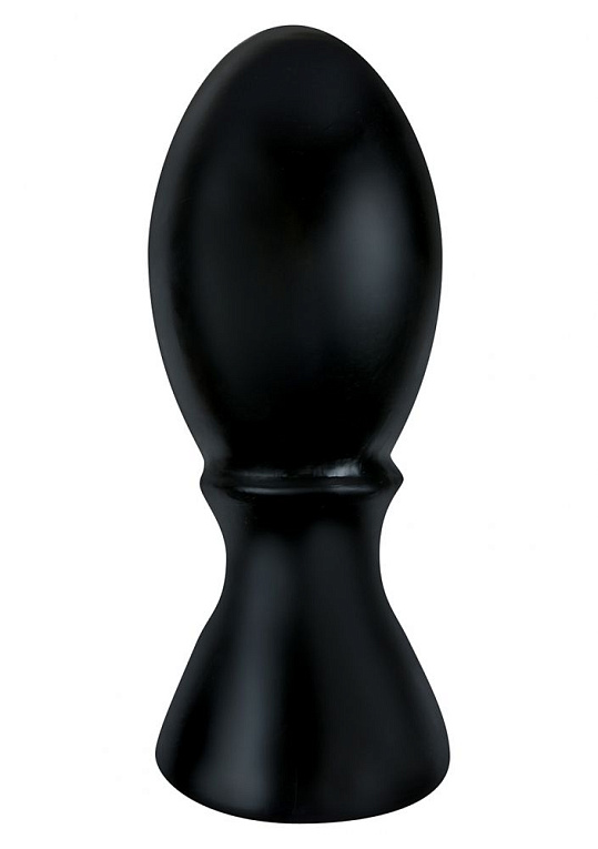Чёрный анальный стимулятор Maximum Pleasure Dong Knight - 17,5 см. - термопластичный эластомер (TPE)