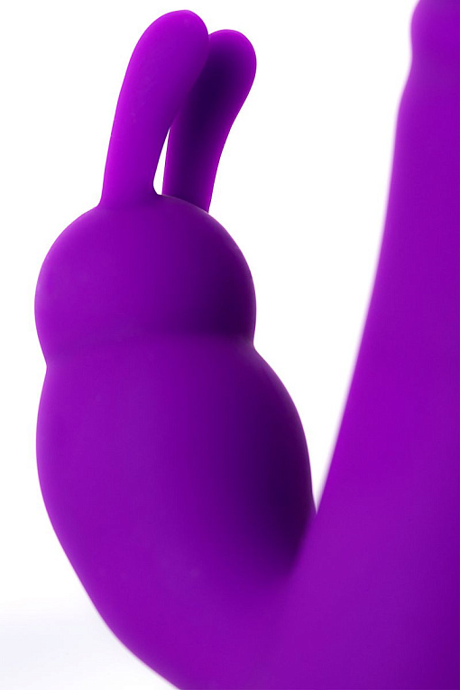 Фиолетовый вибратор JOS TATY с пульсирующими шариками - 21,5 см. - фото 9