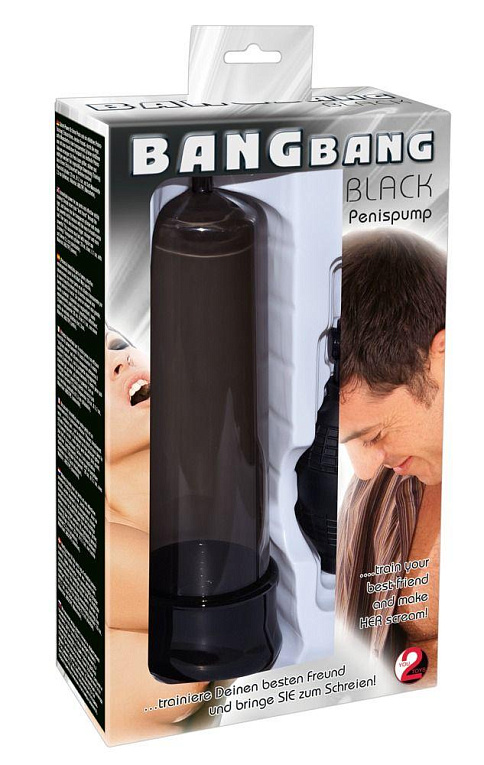 Вакуумная помпа Penis Pump Bang Bang - ABS-пластик, силикон
