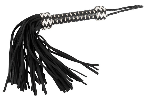 Кожаный многохвостый флогер ZADO Leather Flogger - 42 см.