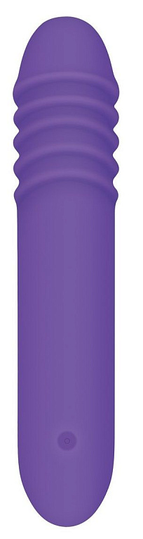 Фиолетовый светящийся G-стимулятор The G-Rave - 15,1 см. - фото 7