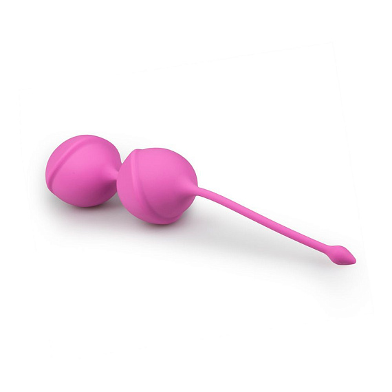 Розовые вагинальные шарики Jiggle Mouse - силикон