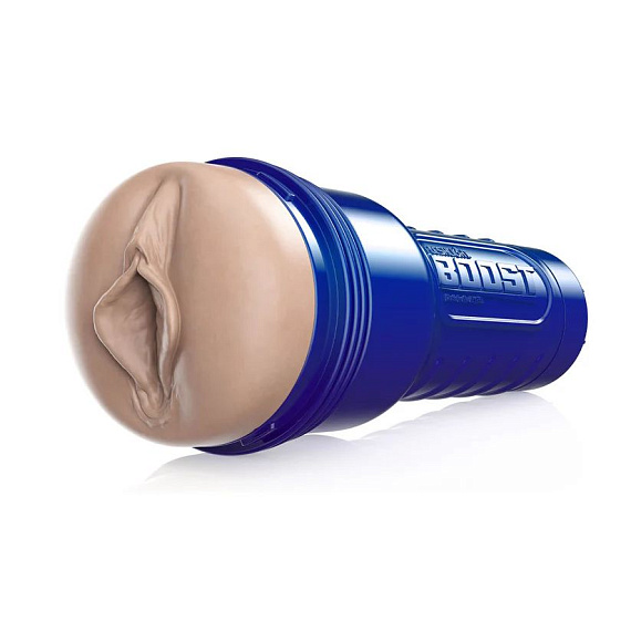 Телесный мастурбатор-вагина Fleshlight Boost Bang - Super Skin