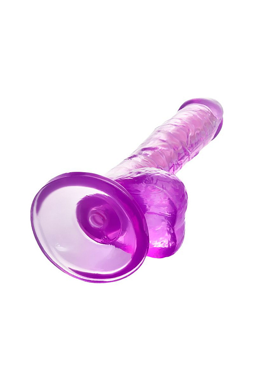 Фиолетовый реалистичный фаллоимитатор Celiam - 20,5 см. - фото 6