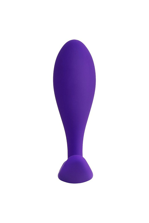 Фиолетовая удлиненная анальная втулка  - 7,2 см. Штучки-дрючки