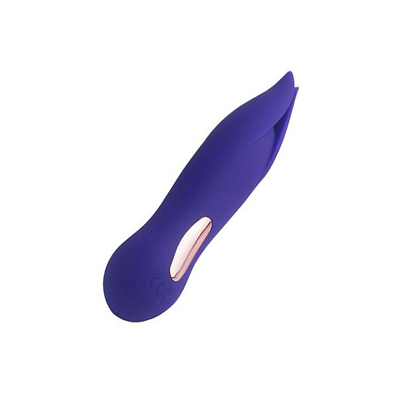 Фиолетовый клиторальный вибростимулятор LITTLE SECRET - 16,5 см. - силикон