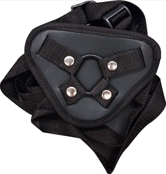 Телесный поясной фаллоимитатор Vander Harness Series 6.65 - 20 см. от Intimcat