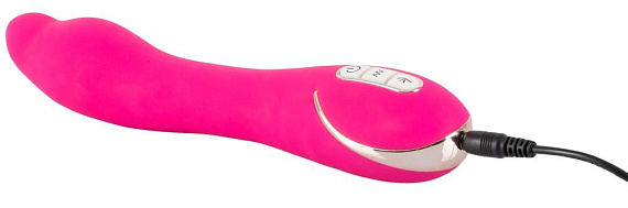 Розовый G-стимулятор с вибрацией Revel - 22,2 см. от Intimcat