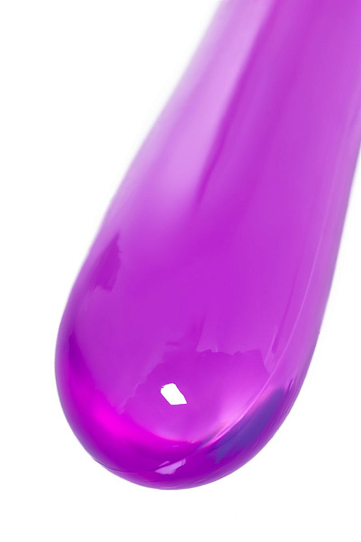 Фиолетовый двусторонний фаллоимитатор Frica - 23 см. - фото 10