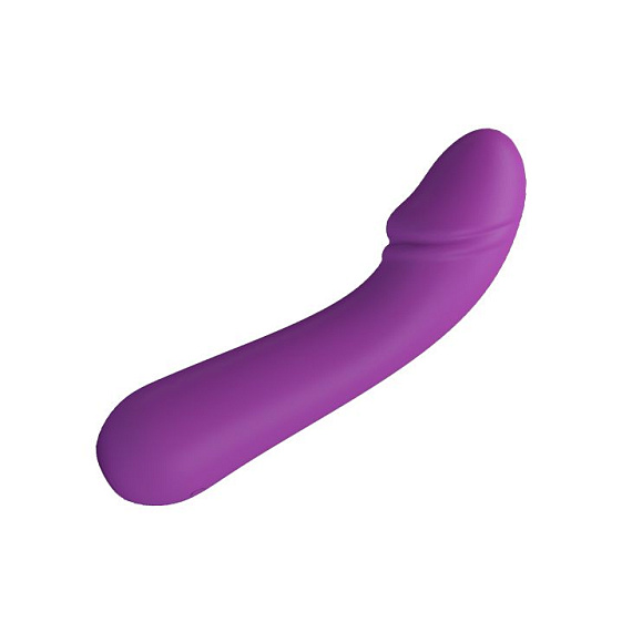 Фиолетовый гнущийся вибратор Cetus - 15 см. от Intimcat
