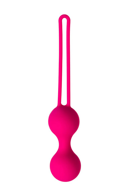 Набор из 3 розовых вагинальных шариков со шнурком - фото 5
