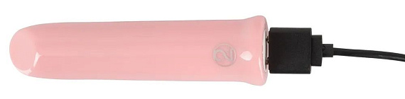 Розовая вибропуля Shaker Vibe - 10,2 см. - фото 6