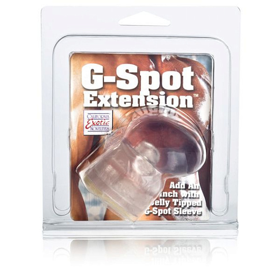 Насадка на пенис G-SPOT EXTENSION для G-стимуляции партнёрши - фото 5