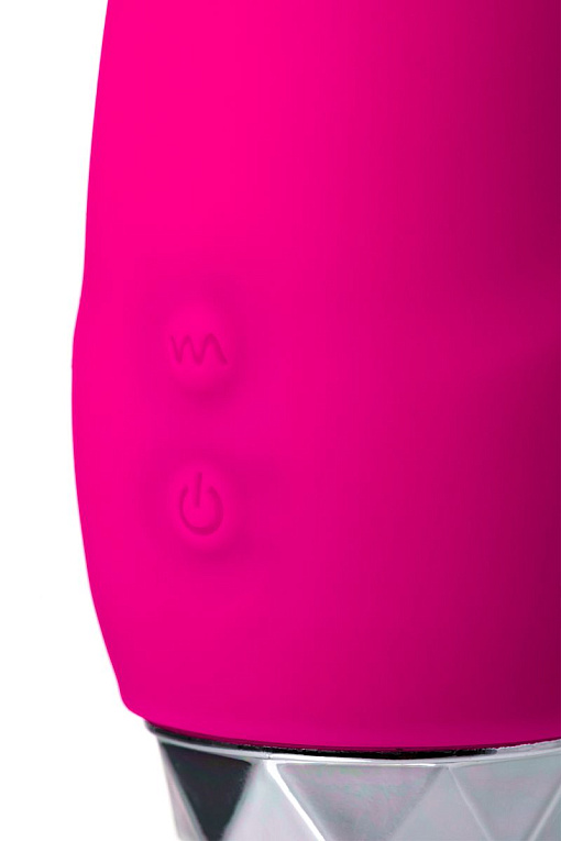 Розовый вибратор L EROINA - 15,5 см. - фото 9