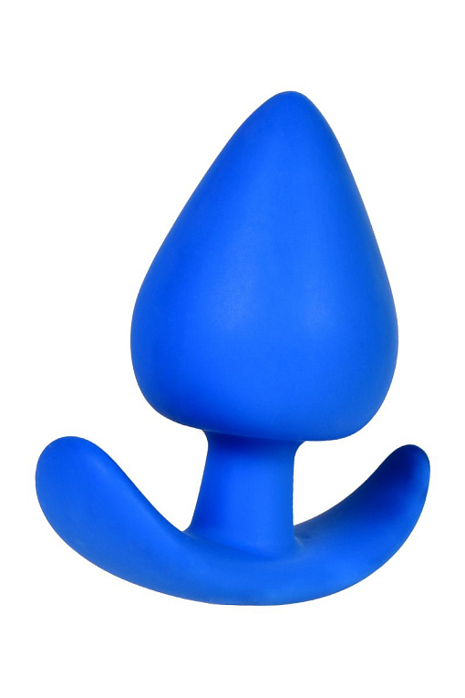 Синяя коническая пробочка из силикона - 11,5 см. - силикон