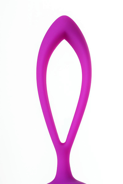 Фиолетовые вагинальные шарики с ресничками JOS NUBY - фото 8
