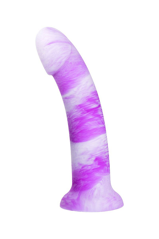 Фиолетовый фаллоимитатор Neil - 18 см. от Intimcat