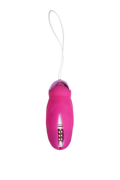 Розовое виброяйцо с пульсирующими шариками Circly от Intimcat