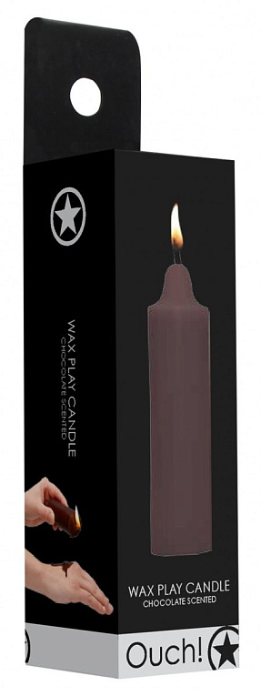 Восковая BDSM-свеча Wax Play с ароматом шоколада - парафин