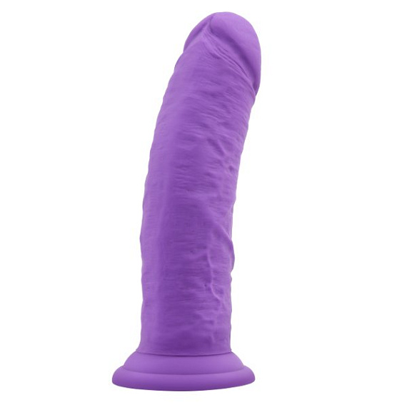 Фиолетовый реалистичный фаллоимитатор Jammy - 20,3 см. Blush Novelties