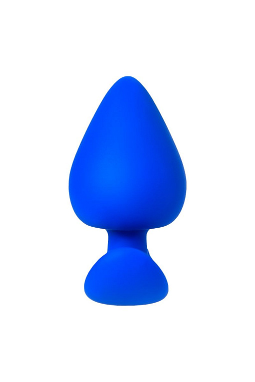 Синяя коническая пробочка из силикона - 11,5 см. A-toys