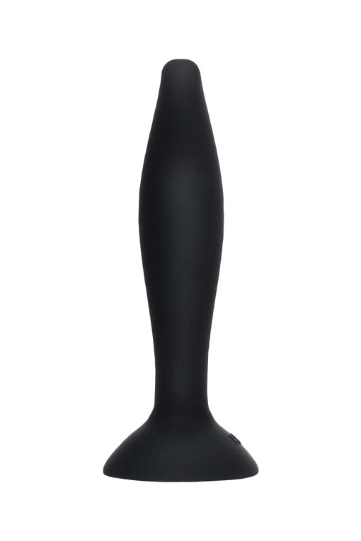 Черная анальная втулка Stroft - 10,5 см. от Intimcat