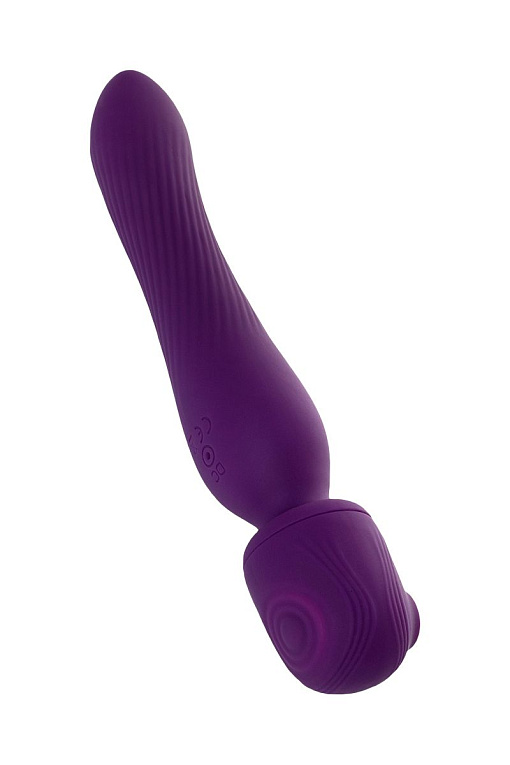 Фиолетовый универсальный стимулятор Kisom - 24 см. - фото 6