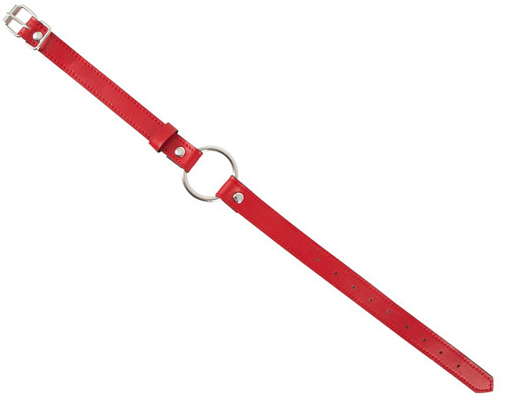 Красный комплект БДСМ-аксессуаров Harness Set - фото 6