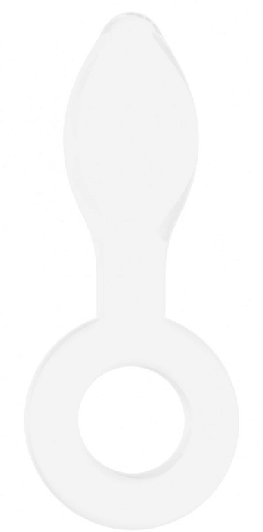 Белая анальная пробка Plugger - 11,9 см.