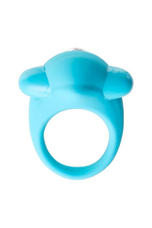 Голубое эрекционное силиконовое кольцо TOYFA A-Toys - силикон