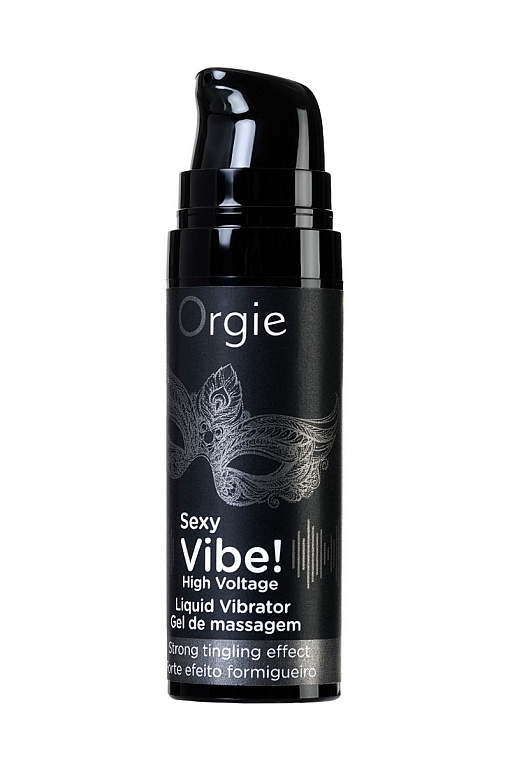 Гель для массажа ORGIE Sexy Vibe High Voltage с эффектом вибрации - 15 мл. ORGIE