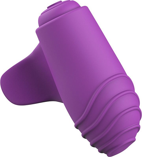 Фиолетовый вибростимулятор на пальчик Bteased Basic Finger Vibrator B Swish