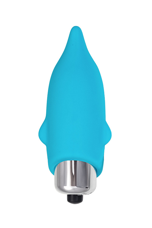 Голубой мини-вибратор Jolly - 7,5 см. - фото 5