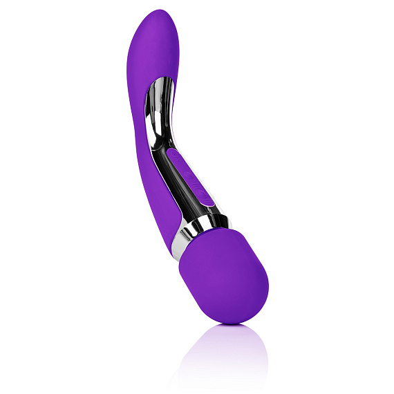 Фиолетовый вибромассажер Body Wand Massager - 22,25 см. California Exotic Novelties