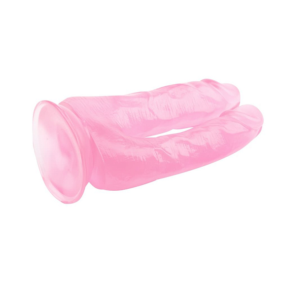 Розовый анально-вагинальный фаллоимитатор 14 Inch Dildo - 18 см. - поливинилхлорид (ПВХ, PVC)