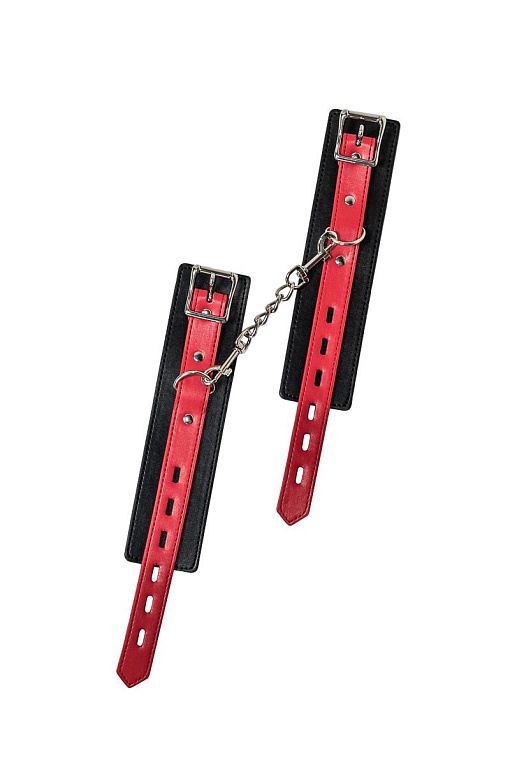 Черно-красные наручники Prelude от Intimcat