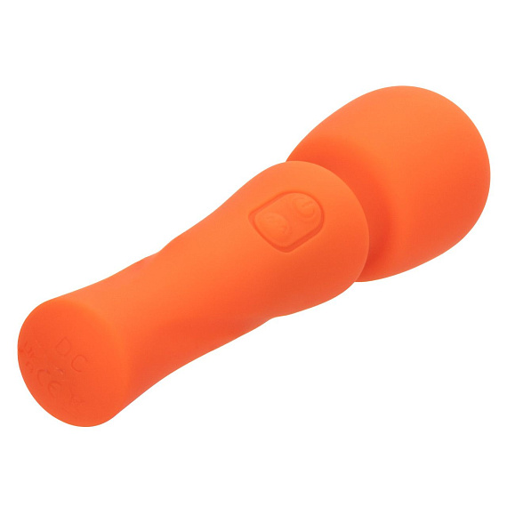 Оранжевый вибромассажер Stella Liquid Silicone Mini Massager - 14,5 см. - фото 9