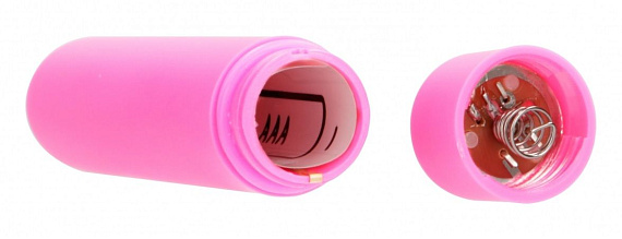 Розовая вибропуля Speed Bullet - 9,3 см. Shots Media BV